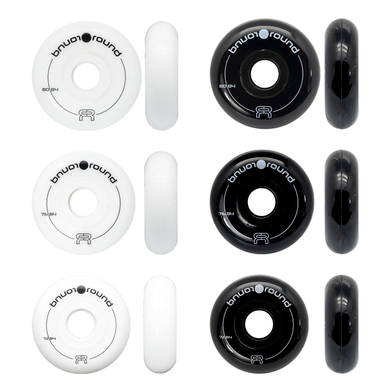 FR - ROUND WHEELS 80mm/84A