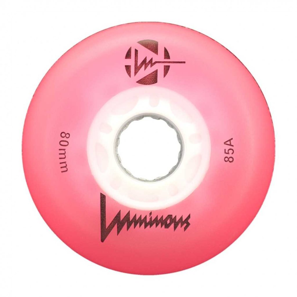 Luminous Wheels Rose 80 mm/85A
