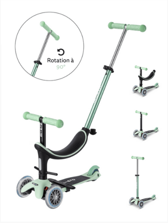 Mini Micro Evolutive 3 en 1 Mint