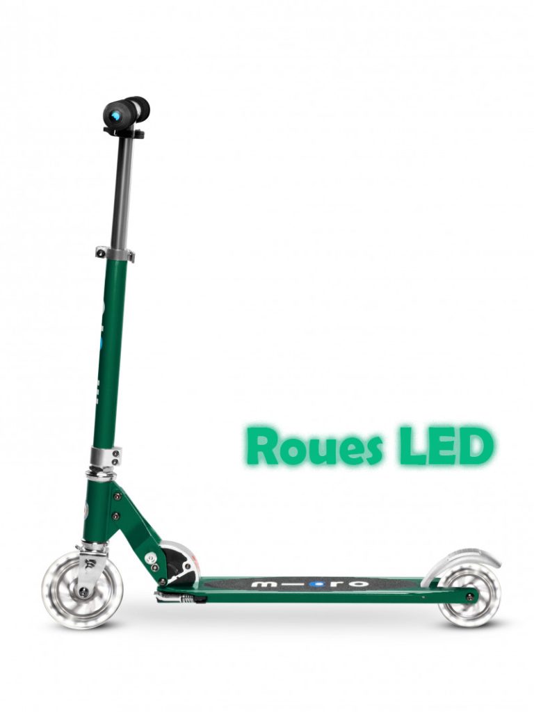 Micro Sprite Vert Sapin Roues LED