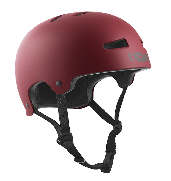 TSG Evolution Solid Color Satin Oxblood