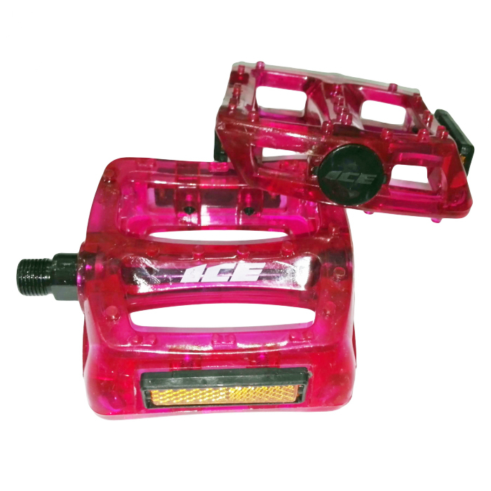 Pédales Kristal Rouges