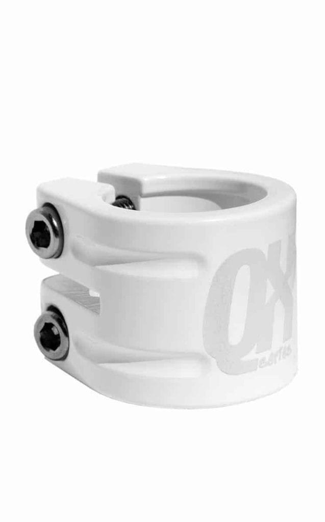 Double vis Qx Blanc 31.8 mm