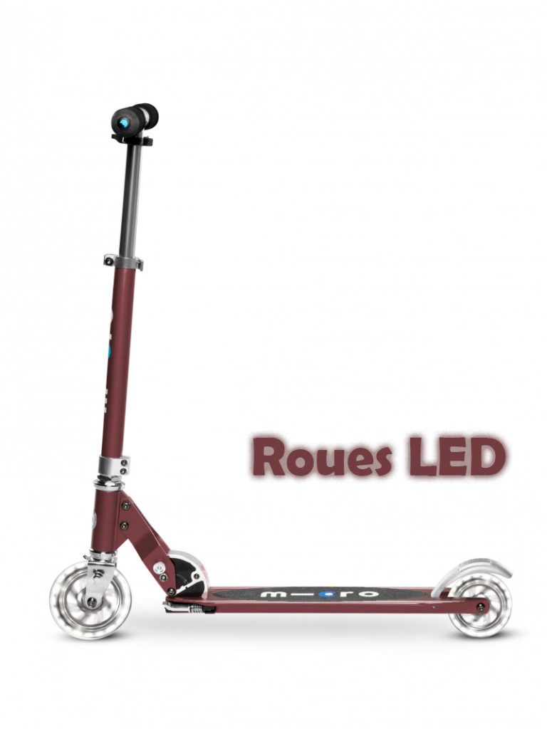 Micro Sprite Rouge Automne Roues LED