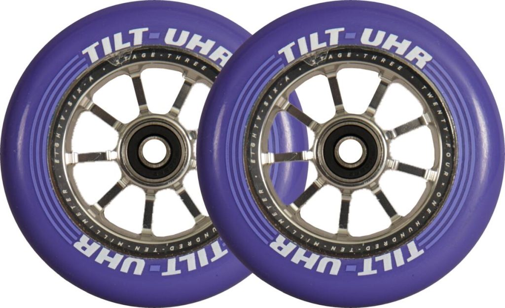 Roue de trottinette freestyle Tilt UHR Violet
