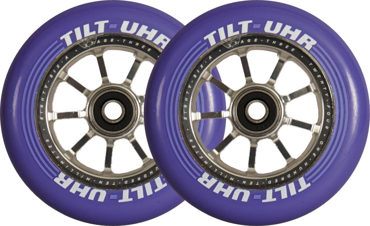 tilt-uhr-pro-scooter-wheels-os Roue de trottinette freestyle Tilt UHR Violet