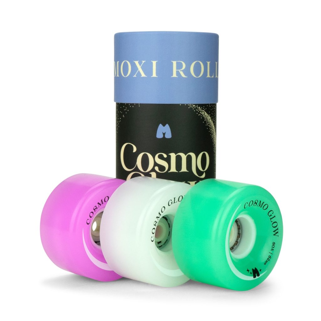 Moxi Cosmo Glow Wheels (White)