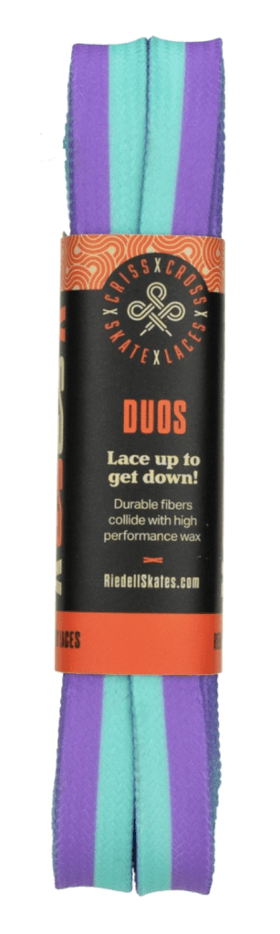 Lacets Criss Cross 228 cms Turquoise Violet