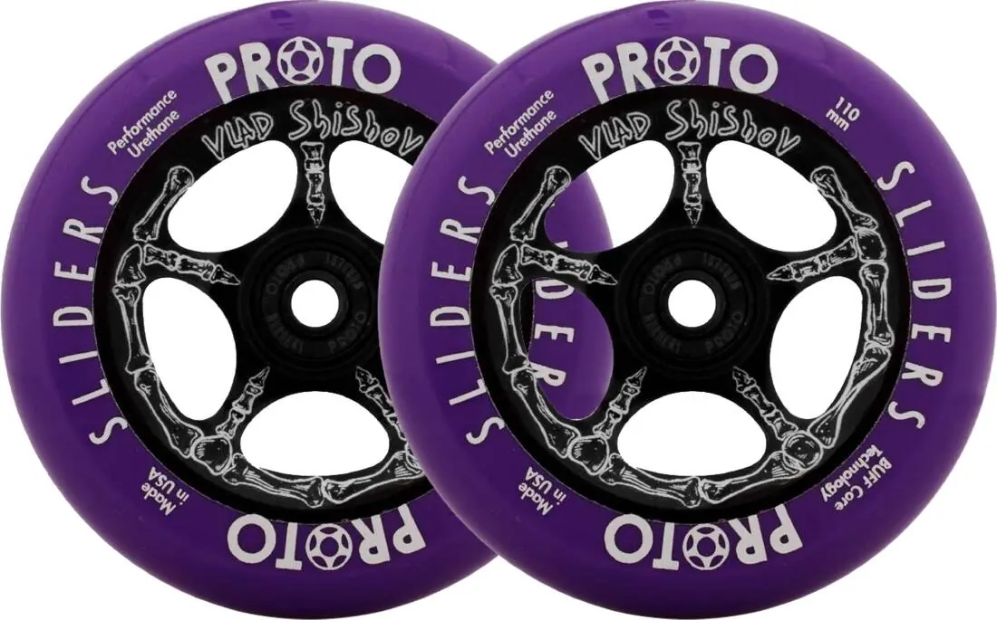 proto-vlad-shishov-pro-scooter-wheels-2-pack-5n Roues de trottinette 110mm Roues Proto Vlad Shishov