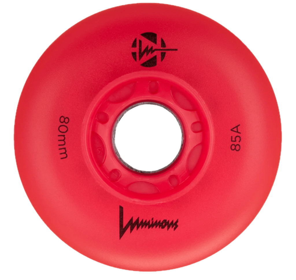 Luminous Wheels Rouge 80 mm/85A
