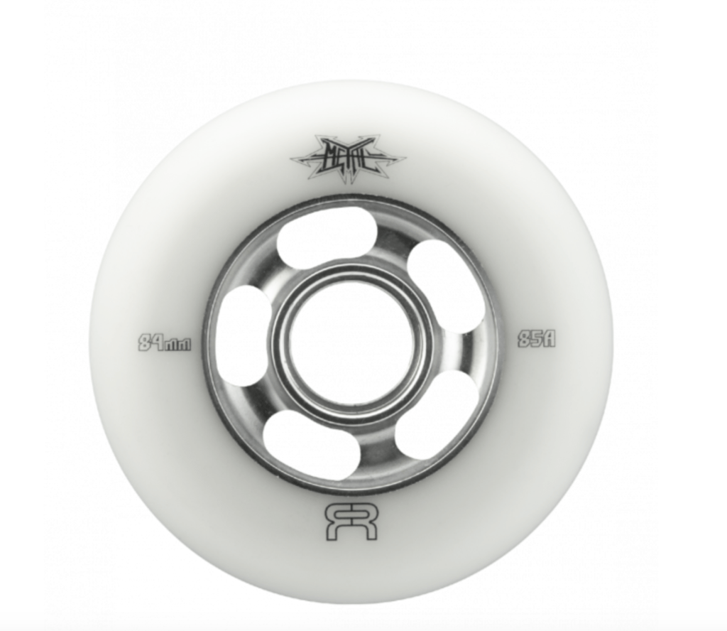 roue de ROLLER en Metal Wheels 80mm/85a Natural