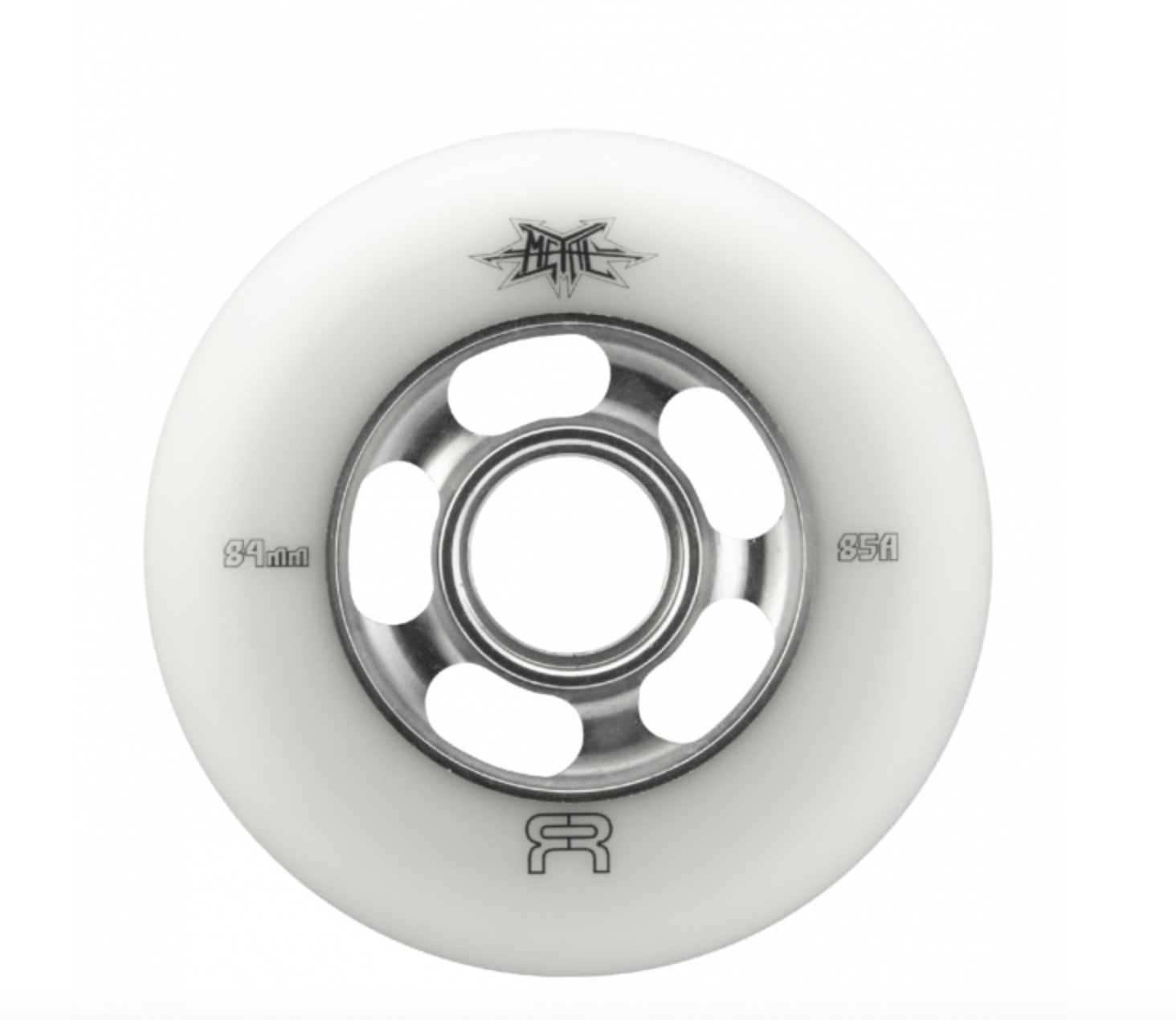 Metal Wheels 80mm/85a Natural roue de ROLLER en Metal Wheels 80mm/85a Natural