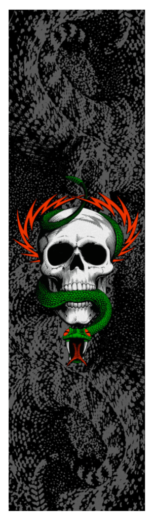 GRIP PLAQUE MCGILL SKULL & SNAKE 9 X 33