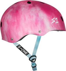 S1-Lifer-Skateboard-Helmet-GN4LW-Purple-Water-Color-Side-View