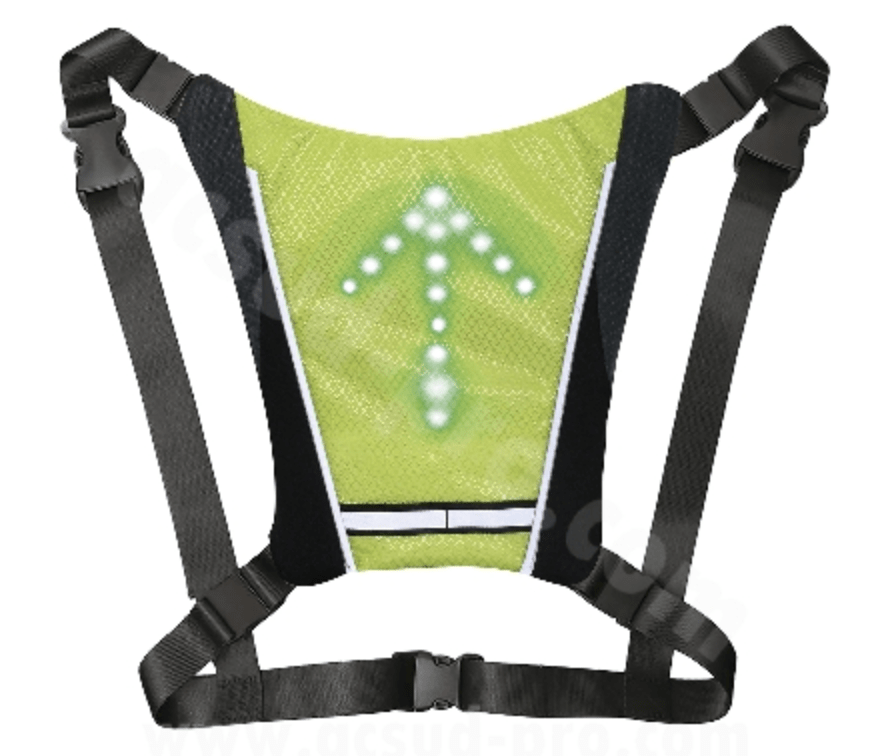 GILET REFLECHISSANT LED DIRECTIONNELLE