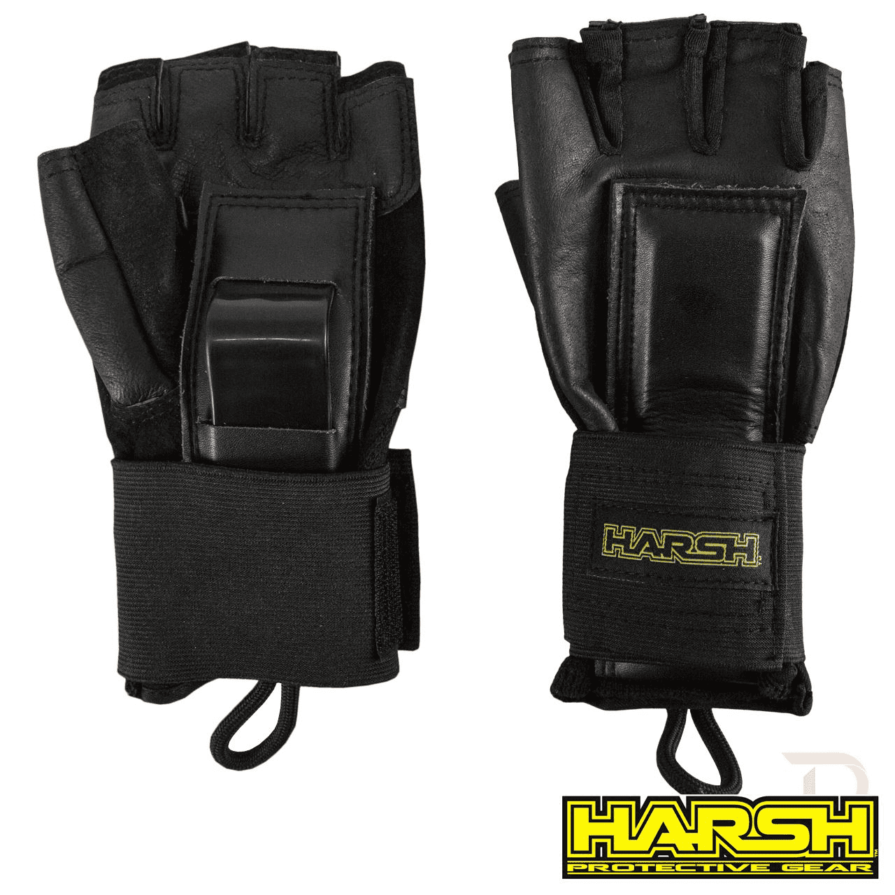 harsh-pro-wrist-guard-gloves-3100-p gant de protection protège poignet noir Harsh Pro Wrist Guard Glove