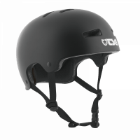 TSG Evolution Solid Color Satin Black "logo blanc"