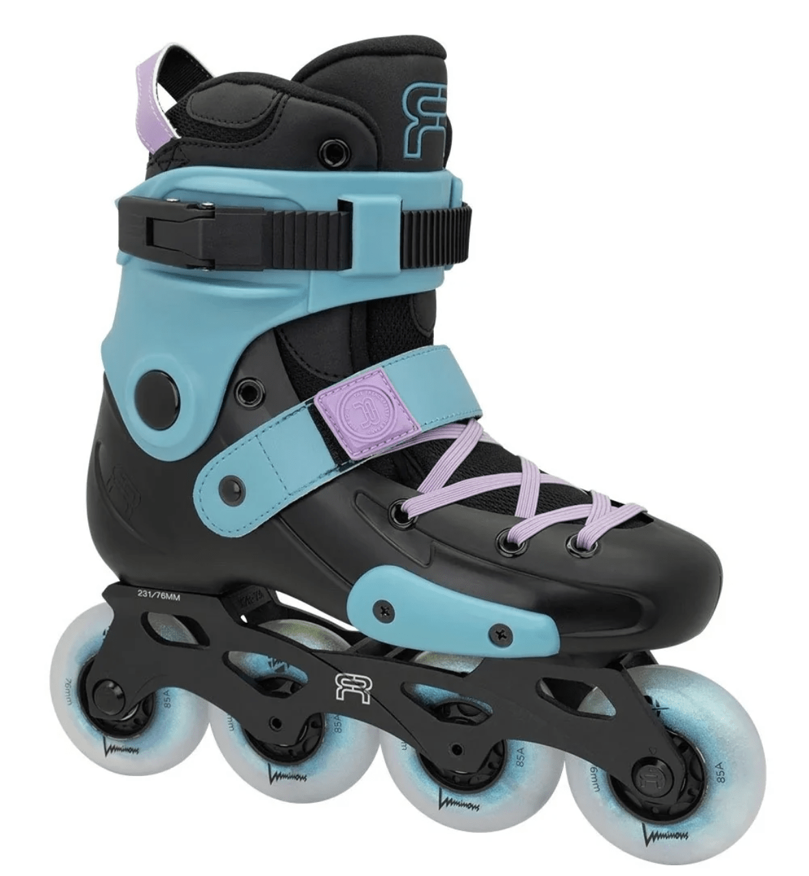 FR_J_BLACK_PEARL rolelr noir enfant avec 4 roues Fr J Black Pearl