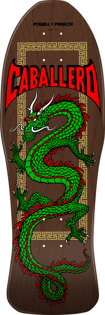 DECK REISSUE CAB CHINESE DRAGON 10.0 X 30 BROWN