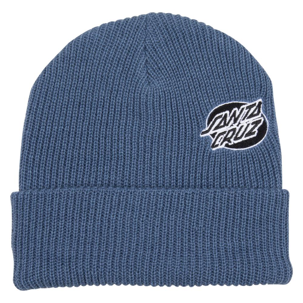 Bonnet Mono Lined Oval Dot Dusty Blue