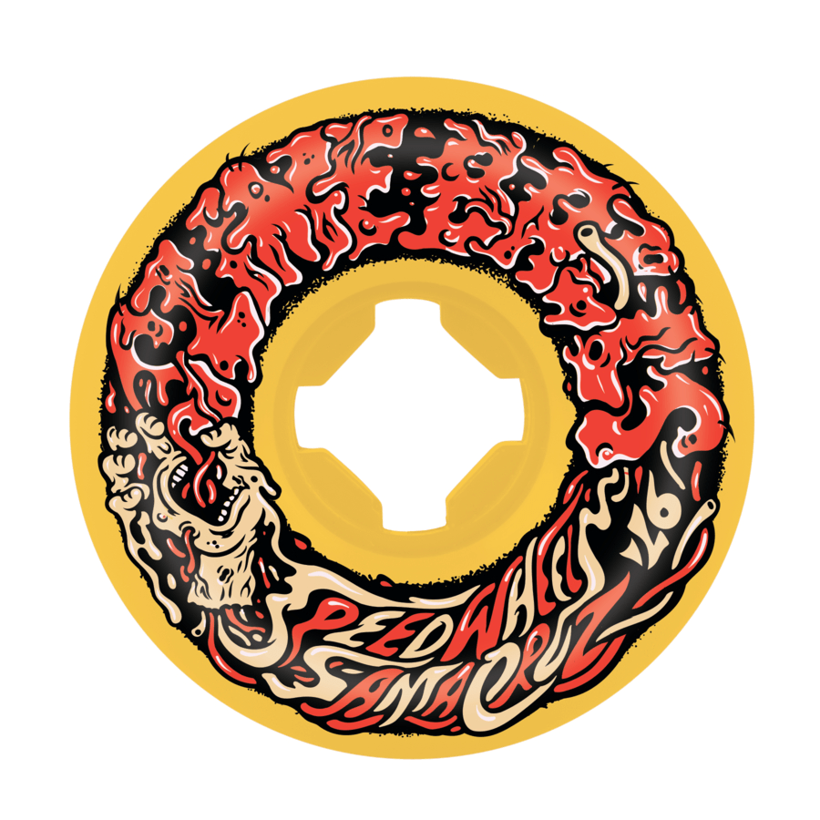 (JEU DE 4) 53MM VOMIT MINI II ORANGE 97A