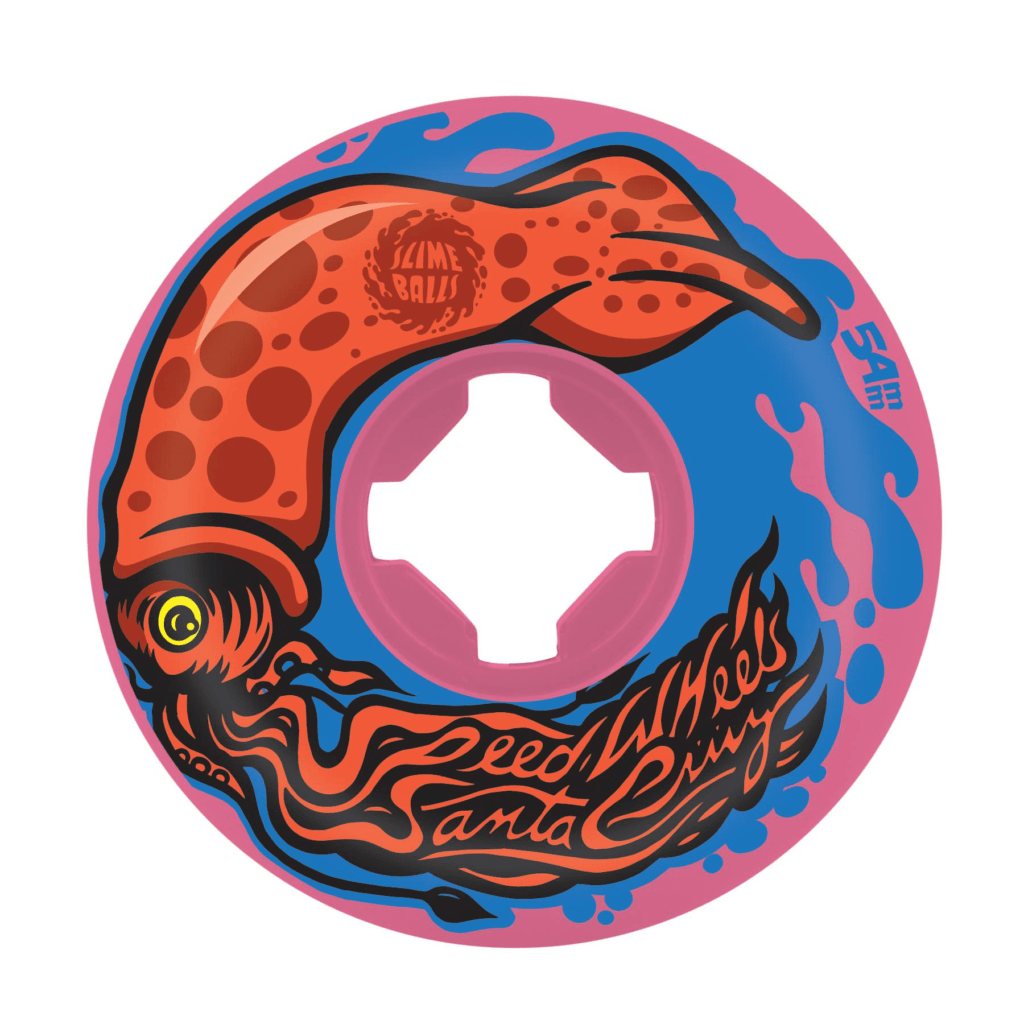 (JEU DE 4) 54MM INK BALL VOMIT PINK 99A