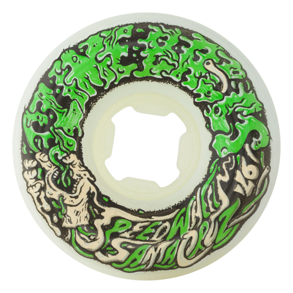 (JEU DE 4) 54MM VOMIT II WHITE GREEN 97A