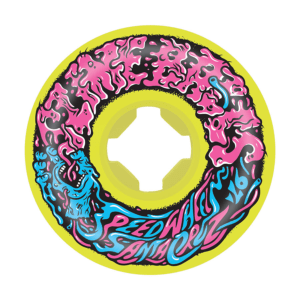 SLIME_BALLS_WHEELS_JEU_DE_4_54MM_VOMIT_MINI_YELLOW_97A_74
