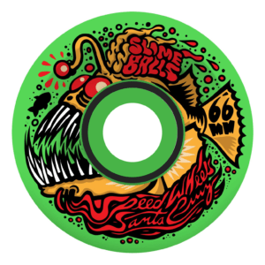SLIME_BALLS_WHEELS_JEU_DE_4_66MM_ANGLER_LIGHT_OG_GREEN_78A_86