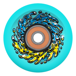 SLIME_BALLS_WHEELS_JEU_DE_4_66MM_CHROME_LIGHT_BLUE_78A_89