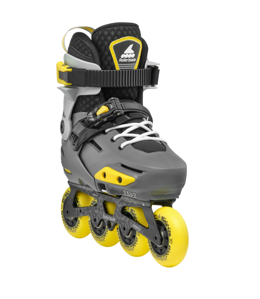 ROLLERBLADE APEX CHARBON JAUNE 1