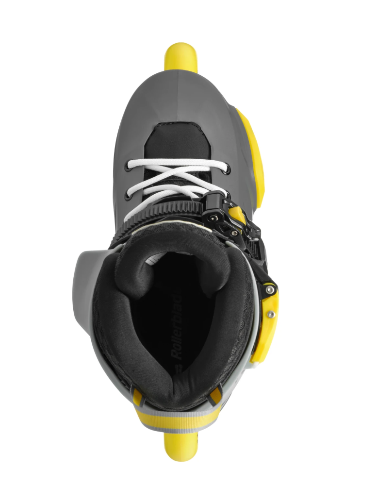 ROLLERBLADE APEX CHARBON JAUNE 2