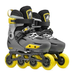 ROLLERBLADE APEX CHARBON JAUNE 3