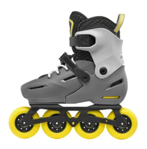 ROLLERBLADE APEX CHARBON JAUNE 4
