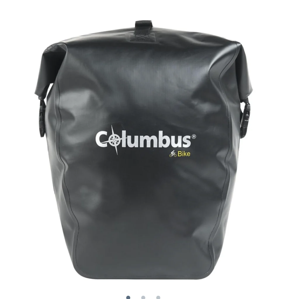 SACOCHE ARRIERE VELO IMPERMEABLE POUR PORTE BAGAGES 20L NOIR