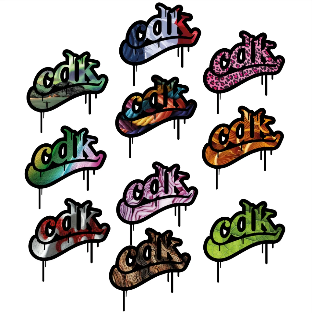 pack de 10 stickers cdk pour la saison 2025