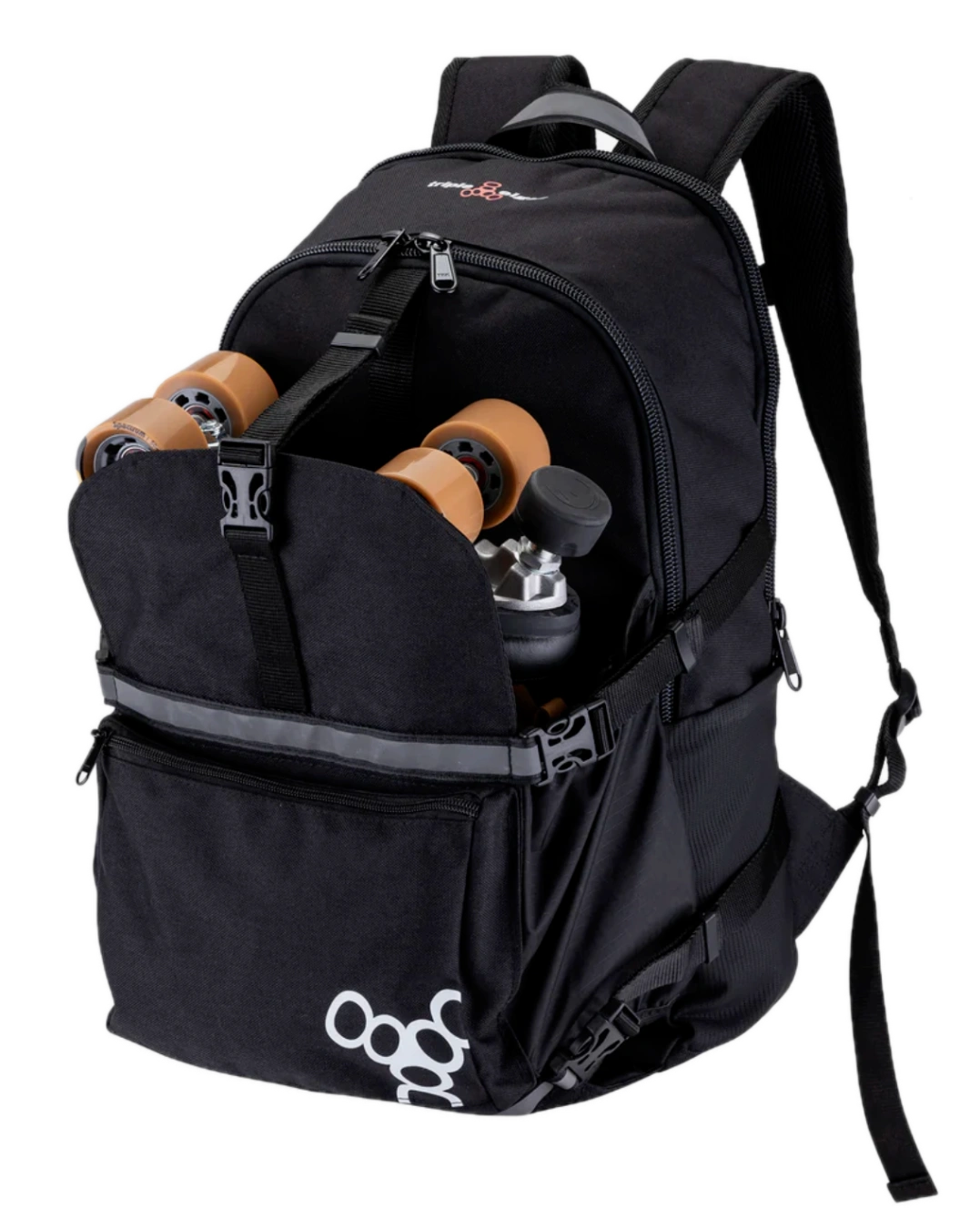 TRIPLE EIGHT QUAD 25 BACKPACK 1 sac de transport de roller noir de chez triple eight