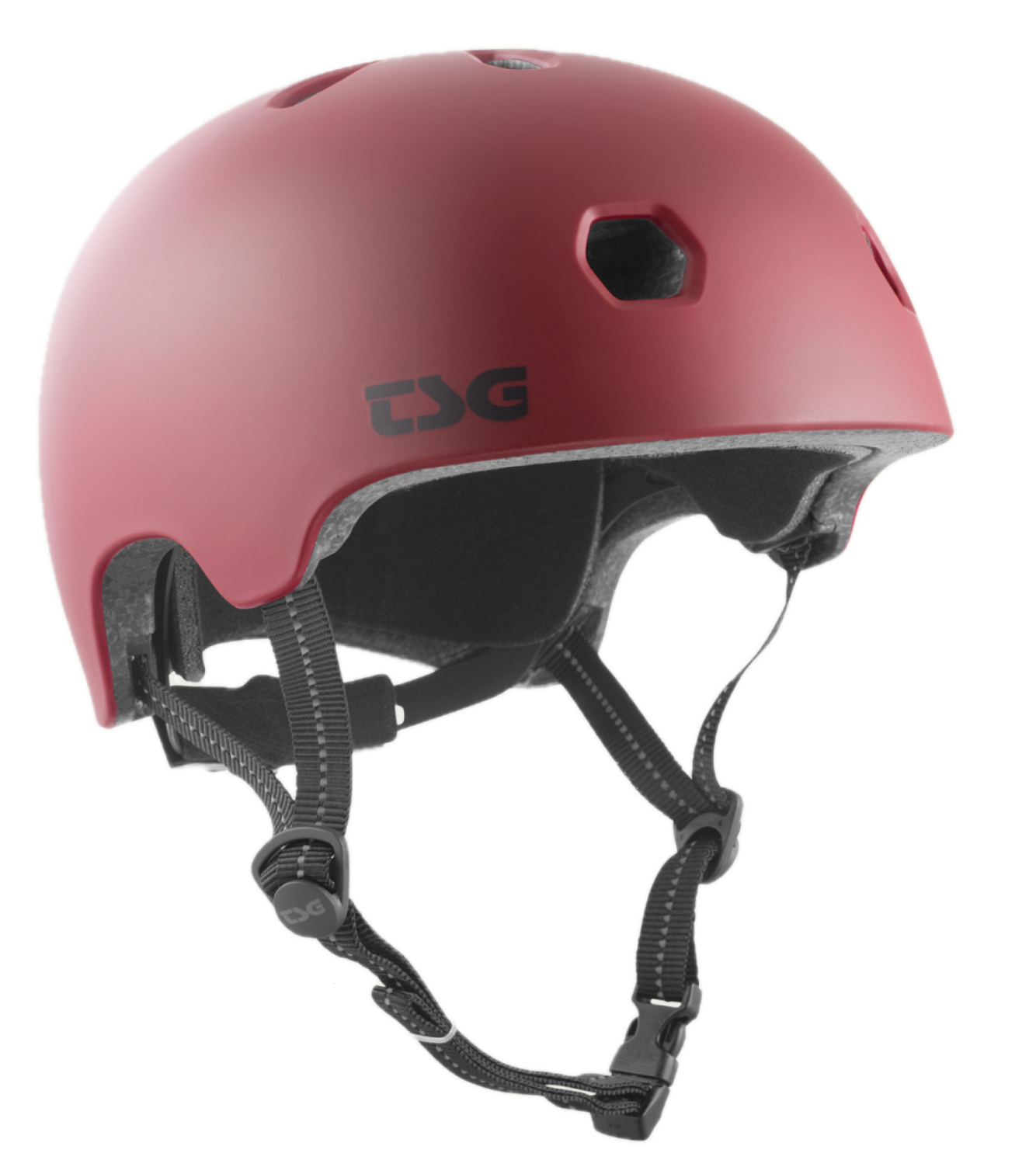META SOLID COLOR SATIN OXBLOOD 1 casque tsg META SOLID COLOR SATIN OXBLOOD
