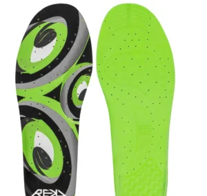 REKD ENERGY SEMELLES semelles de roller verte et noire absorbante REKD ENERGY SEMELLES