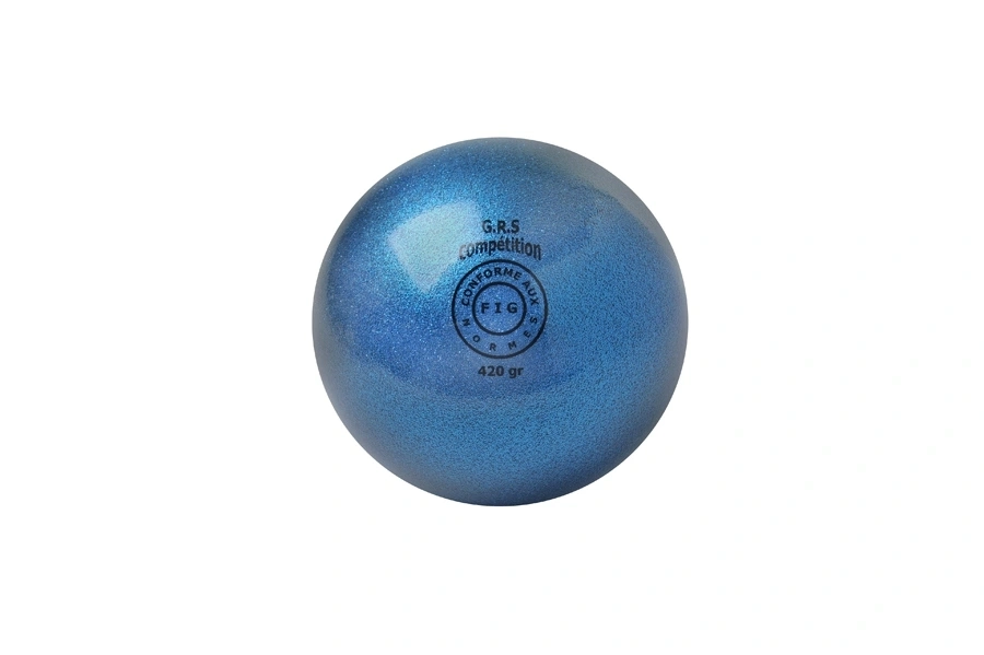 ballon gr paillette bleu