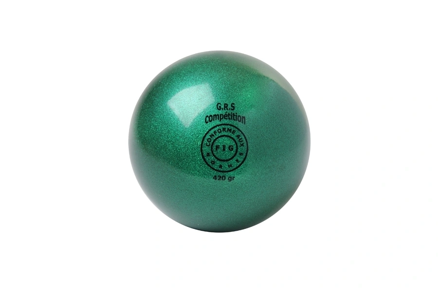 ballon gr paillette vert