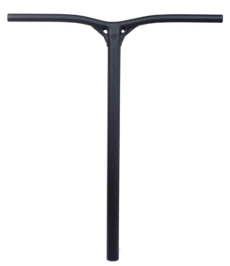 striker-aether-pro-scooter-bar-bq Guidon Striker Aether noir pour trottinette freestyle – aluminium 7000, design en Y, compatible IHC