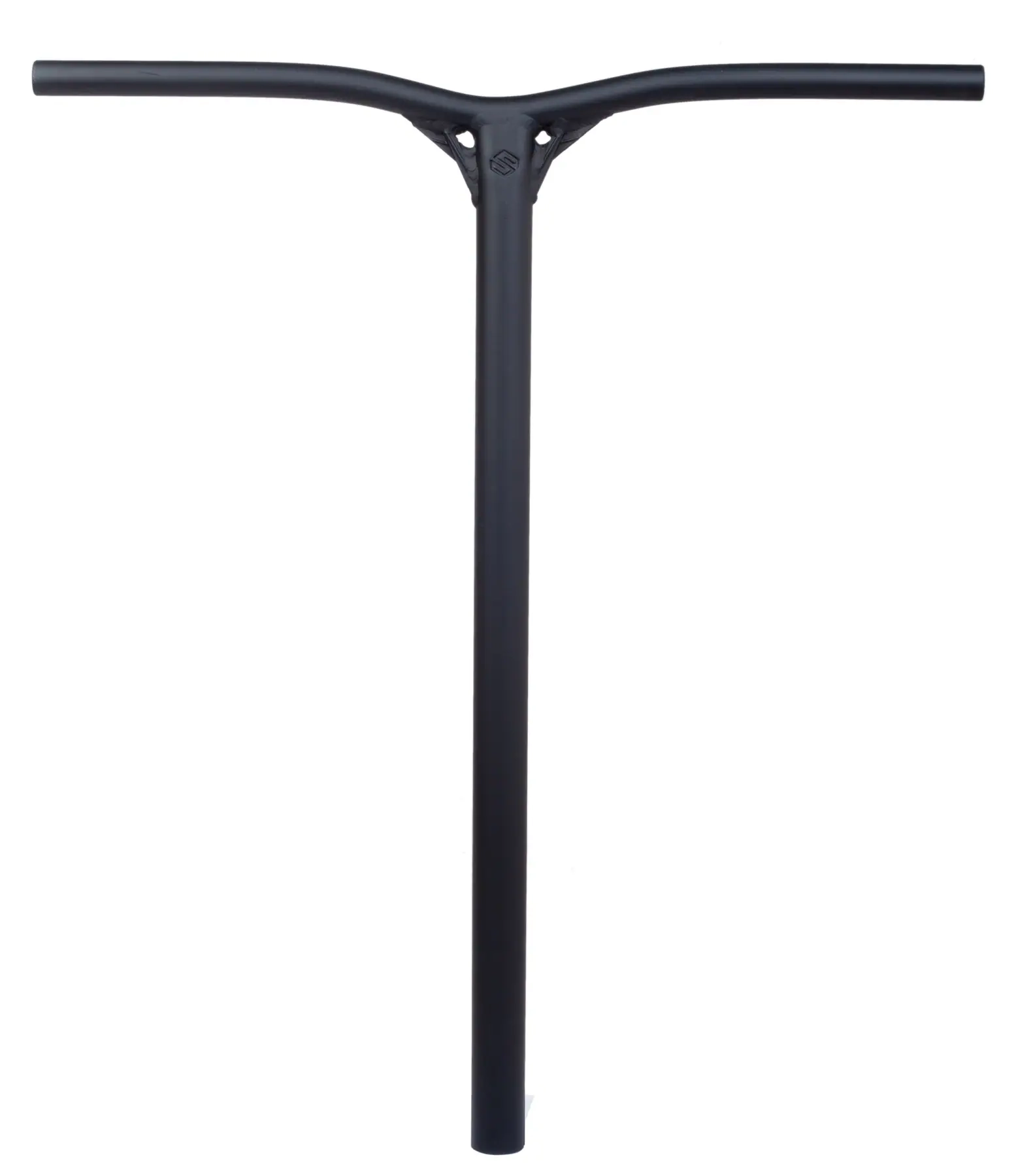 striker-aether-pro-scooter-bar-bq Guidon Striker Aether noir pour trottinette freestyle – aluminium 7000, design en Y, compatible IHC
