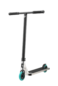 Copy of Colt S6 Polished Angle 1 Trottinette freestyle complète Colt S6 Envy, coloris bronze, avec deck boxé, roues 110 mm et guidon T en acier, idéale pour débutants confirmés.